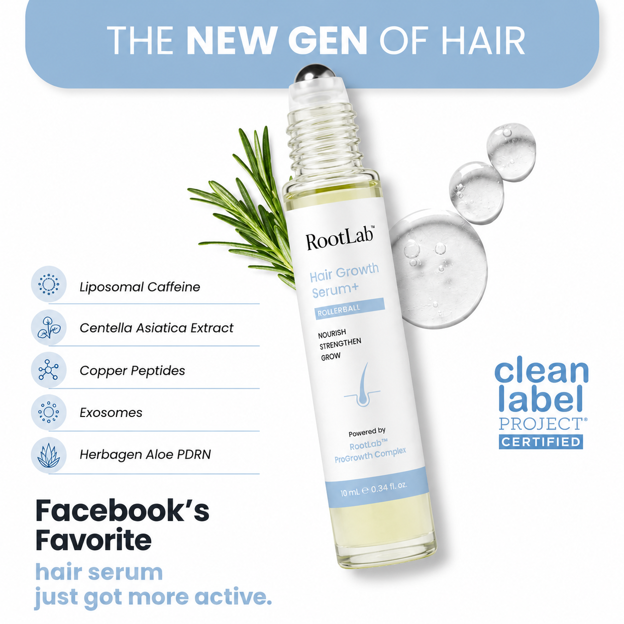 RootLab™ Hair Growth Serum+